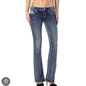 Rock Revival Debbie Bootcut jeans flap pocket size 28